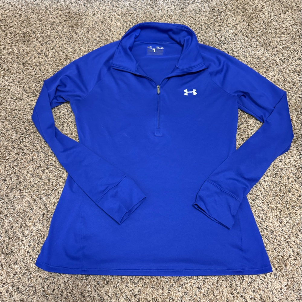 Under Armour Royal Blue Quarter Zip Top
